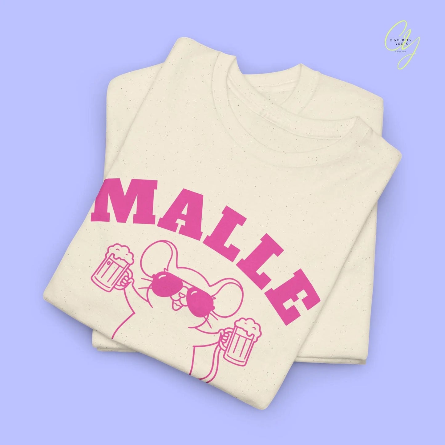 Malle Party Shirt — Malle Party Maus Bierkrug (Customizable) - Cincerely Yours