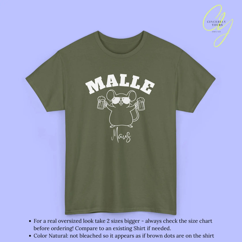 Malle Party Shirt — Malle Party Maus Bierkrug (Customizable) - Cincerely Yours