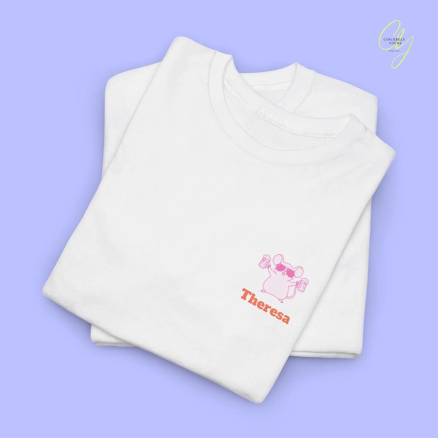 Malle Party Shirt — Neon Party Maus Bierkrug - Cincerely Yours