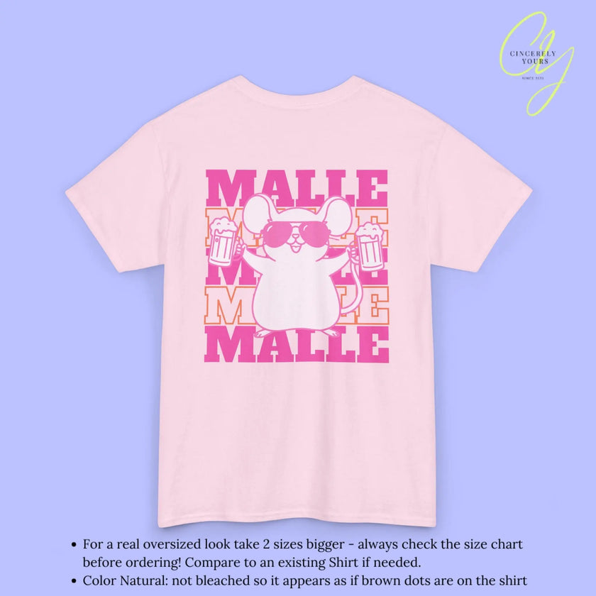 Malle Party Shirt — Neon Party Maus Bierkrug - Cincerely Yours
