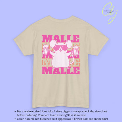 Malle Party Shirt — Neon Party Maus Bierkrug - Cincerely Yours