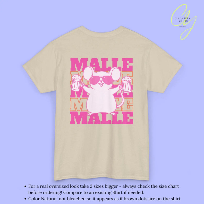 Malle Party Shirt — Neon Party Maus Bierkrug - Cincerely Yours