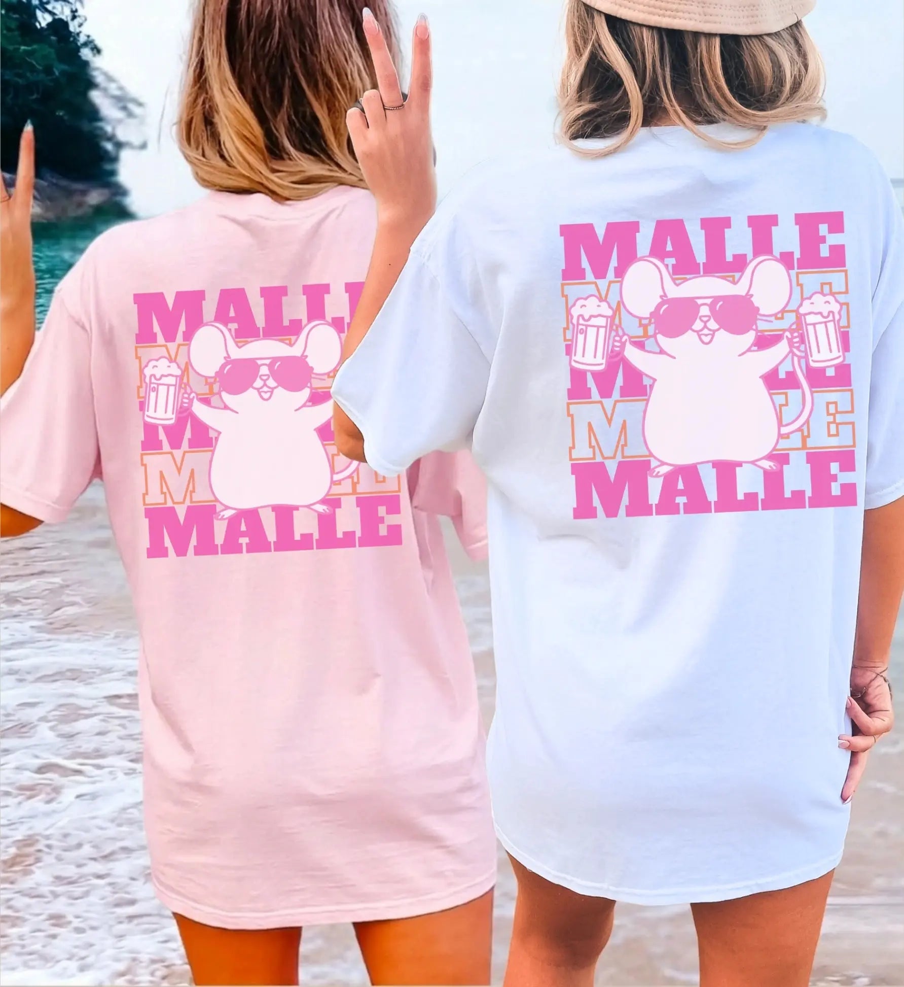 Malle Party Shirt — Neon Party Maus Bierkrug - Cincerely Yours