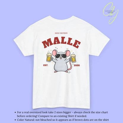Malle Party Shirt — Party Maus Bierkrug (Customizable) - Cincerely Yours