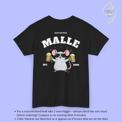 Malle Party Shirt — Party Maus Bierkrug (Customizable) - Cincerely Yours