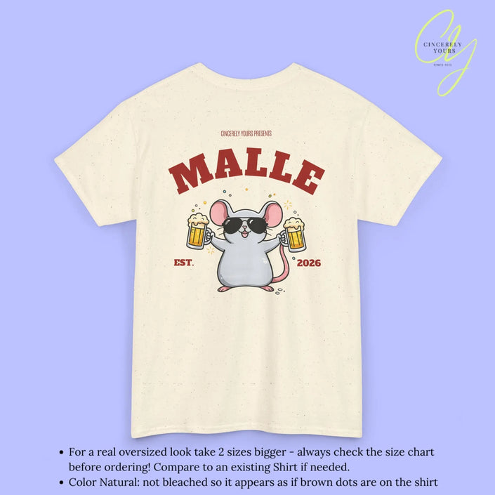 Malle Party Shirt — Party Maus Bierkrug (Customizable) - Cincerely Yours