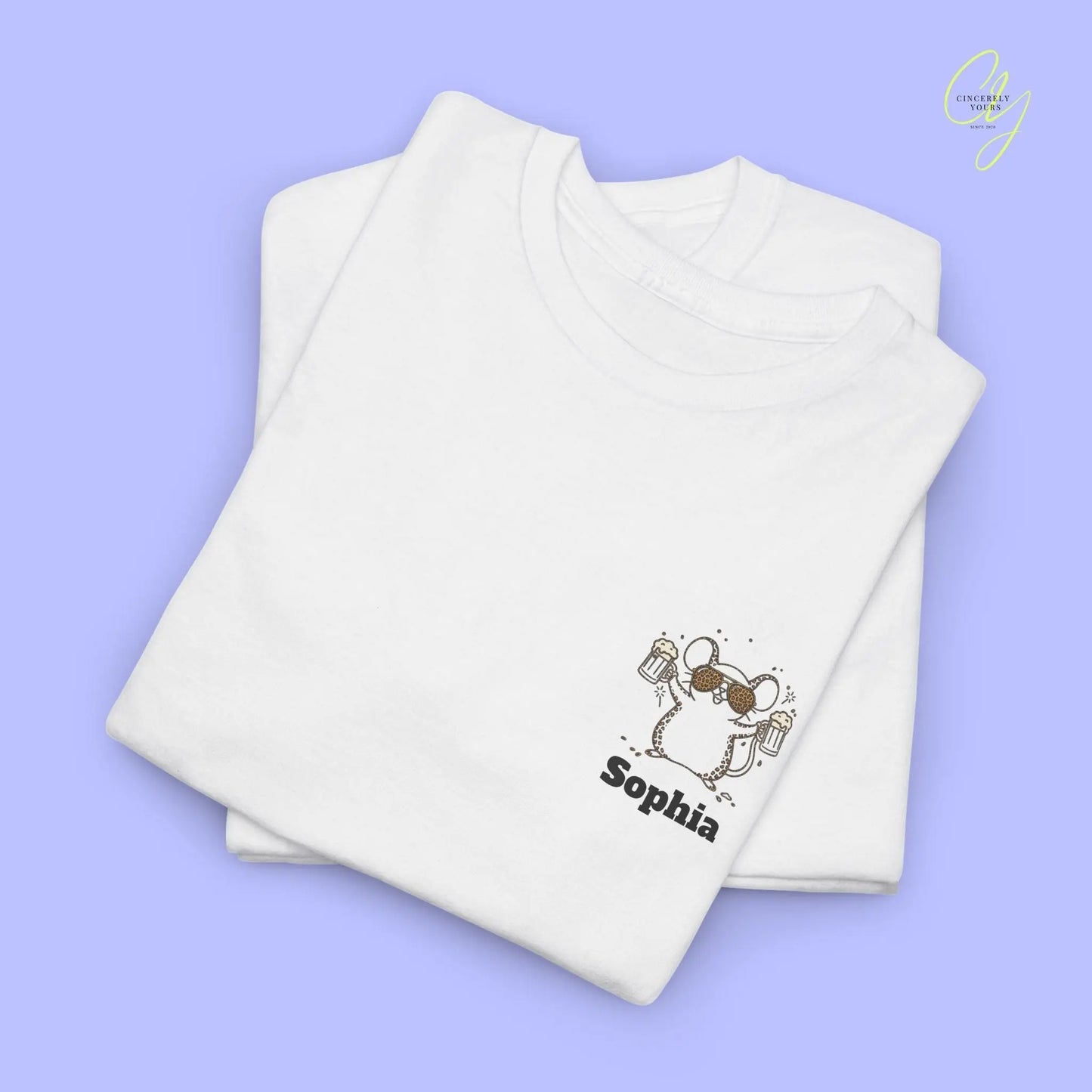 Malle Party Shirt — Party Maus Bierkrug zum saufen da (Customizable) - Cincerely Yours