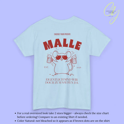 Malle Party Shirt — Party Maus Bierkrug zum saufen da (Customizable) - Cincerely Yours