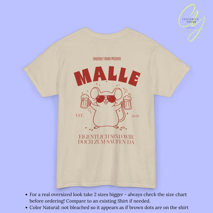 Malle Party Shirt — Party Maus Bierkrug zum saufen da (Customizable) - Cincerely Yours