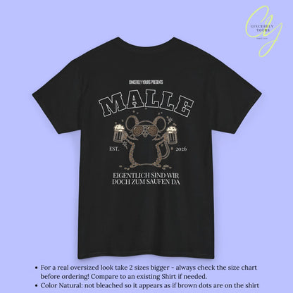 Malle Party Shirt — Party Maus Bierkrug zum saufen da (Customizable) - Cincerely Yours