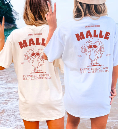 Malle Party Shirt — Party Maus Bierkrug zum saufen da (Customizable) - Cincerely Yours