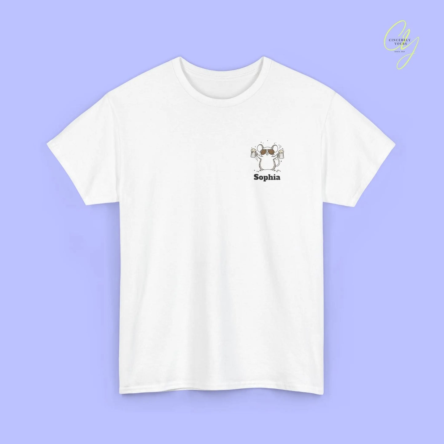 Malle Party Shirt — Party Maus Bierkrug zum saufen da (Customizable) - Cincerely Yours