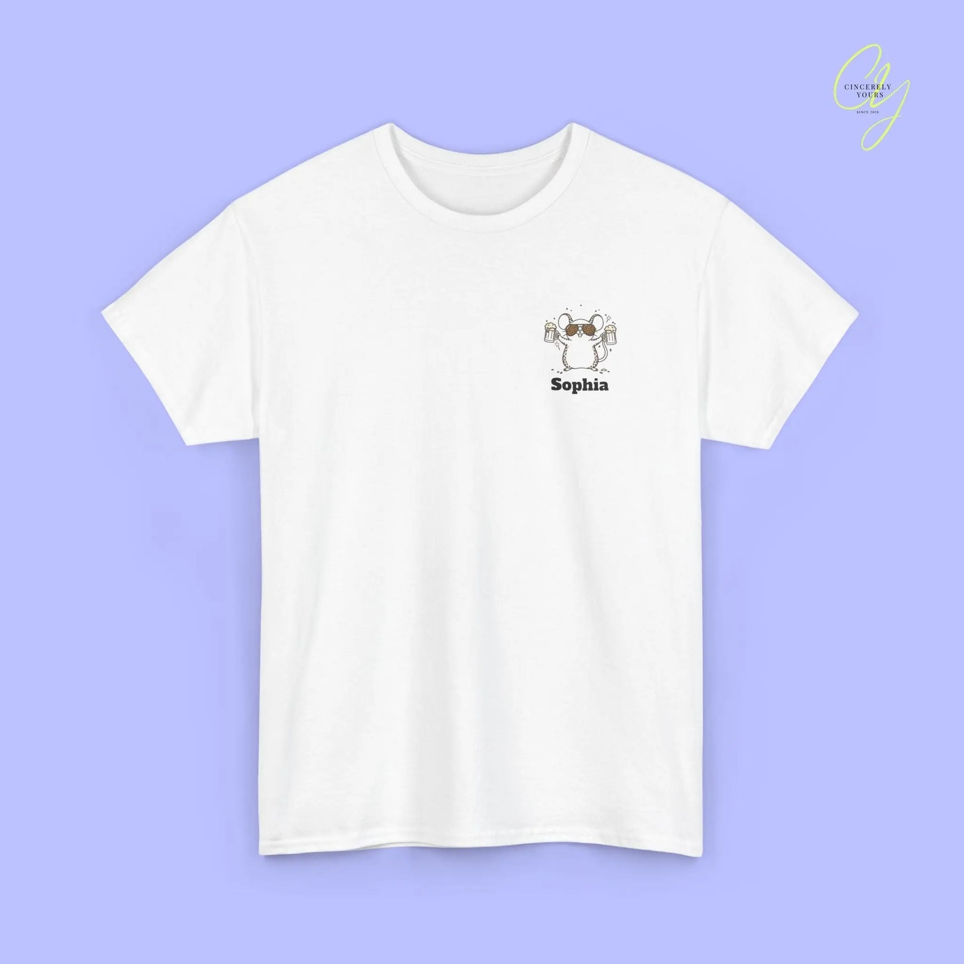 Malle Party Shirt — Party Maus Bierkrug zum saufen da (Customizable) - Cincerely Yours