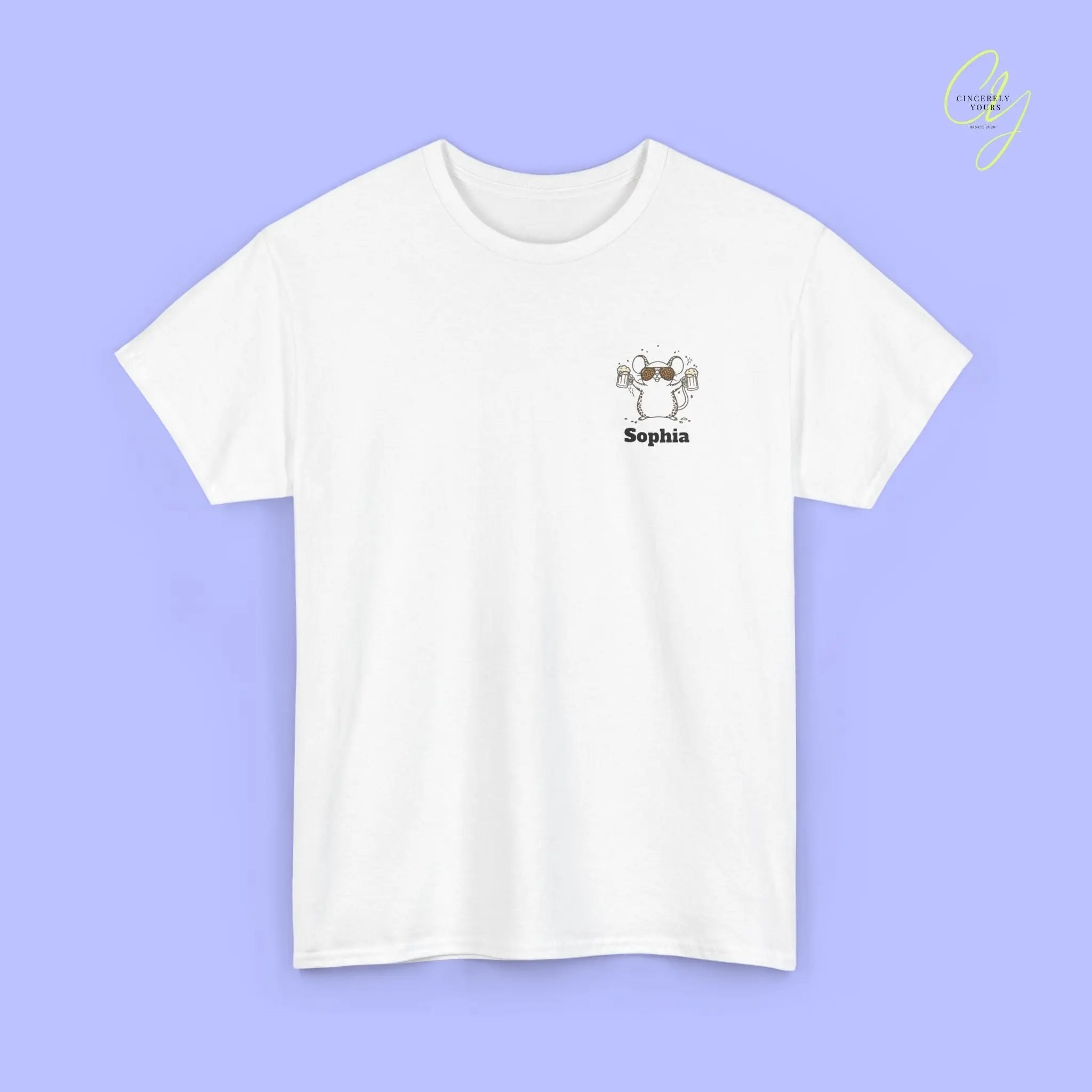 Malle Party Shirt — Party Maus Bierkrug zum saufen da (Customizable) - Cincerely Yours
