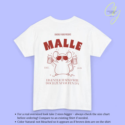 Malle Party Shirt — Party Maus Bierkrug zum saufen da (Customizable) - Cincerely Yours