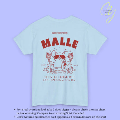 Malle Party Shirt — Party Maus Orange Spritz Flamingo zum saufen da (Customizable) - Cincerely Yours