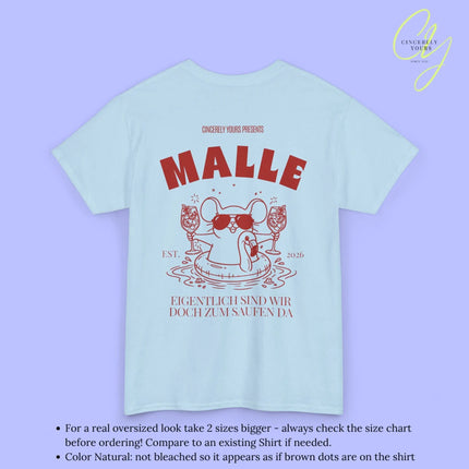 Malle Party Shirt — Party Maus Orange Spritz Flamingo zum saufen da (Customizable) - Cincerely Yours