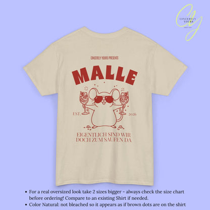 Malle Party Shirt — Party Maus Orange Spritz zum saufen da (Customizable) - Cincerely Yours