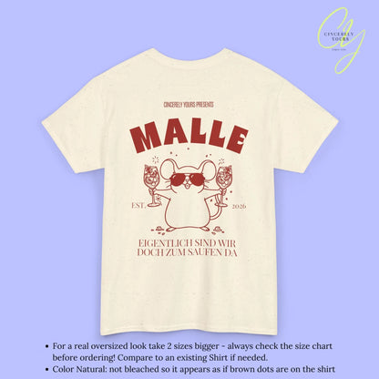 Malle Party Shirt — Party Maus Orange Spritz zum saufen da (Customizable) - Cincerely Yours