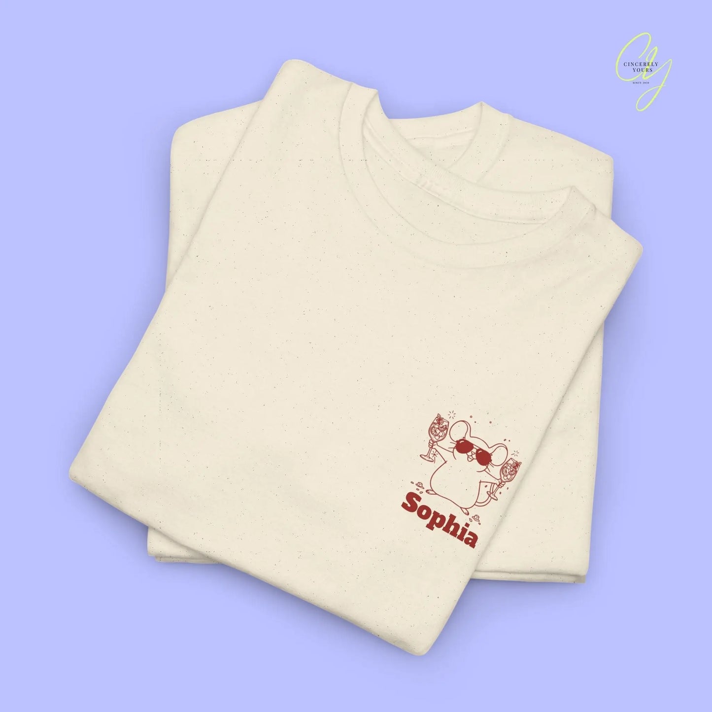Malle Party Shirt — Party Maus Orange Spritz zum saufen da (Customizable) - Cincerely Yours