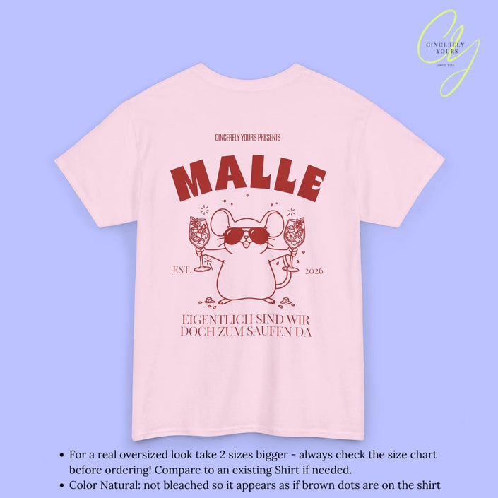 Malle Party Shirt — Party Maus Orange Spritz zum saufen da (Customizable) - Cincerely Yours