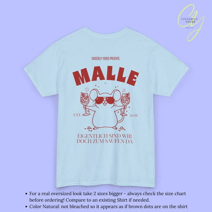 Malle Party Shirt — Party Maus Orange Spritz zum saufen da (Customizable) - Cincerely Yours