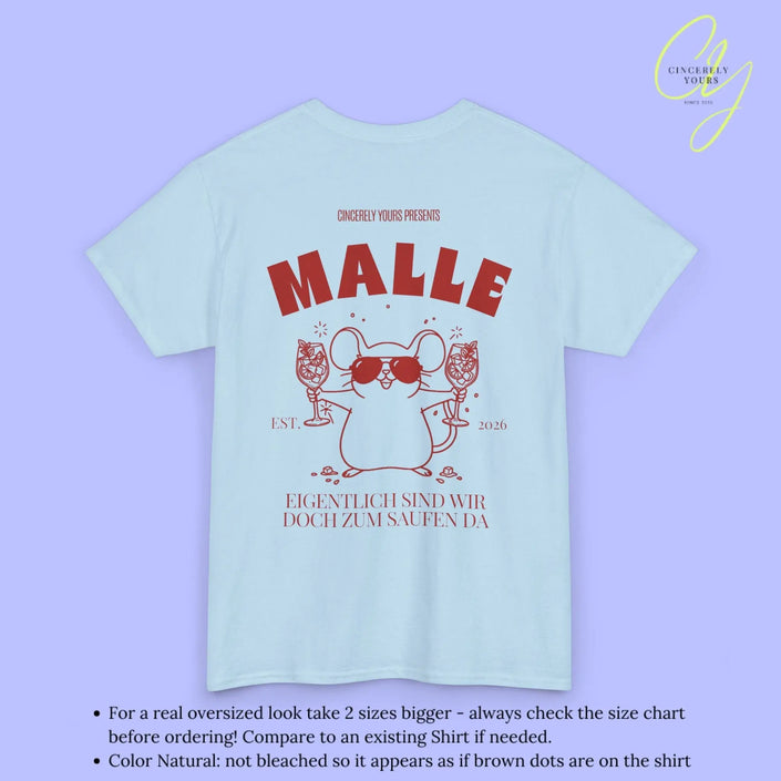 Malle Party Shirt — Party Maus Orange Spritz zum saufen da (Customizable) - Cincerely Yours