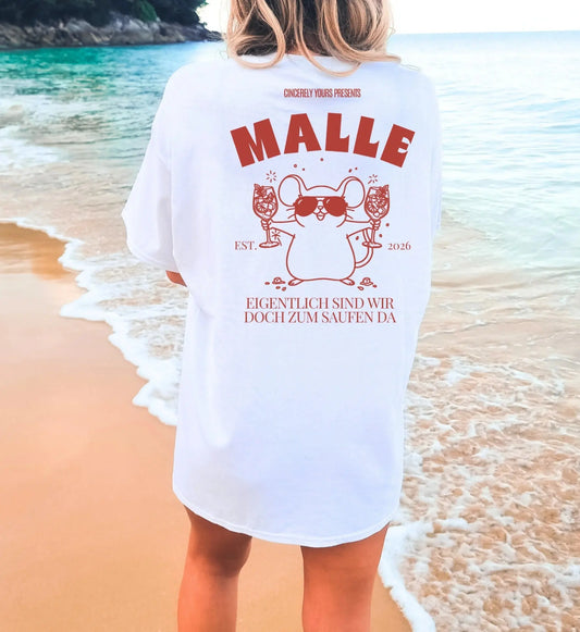 Malle Party Shirt — Party Maus Orange Spritz zum saufen da (Customizable) - Cincerely Yours