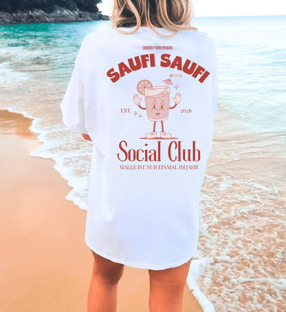 Malle Party Shirt — Saufi Saufi Social Club (Customizable) - Cincerely Yours