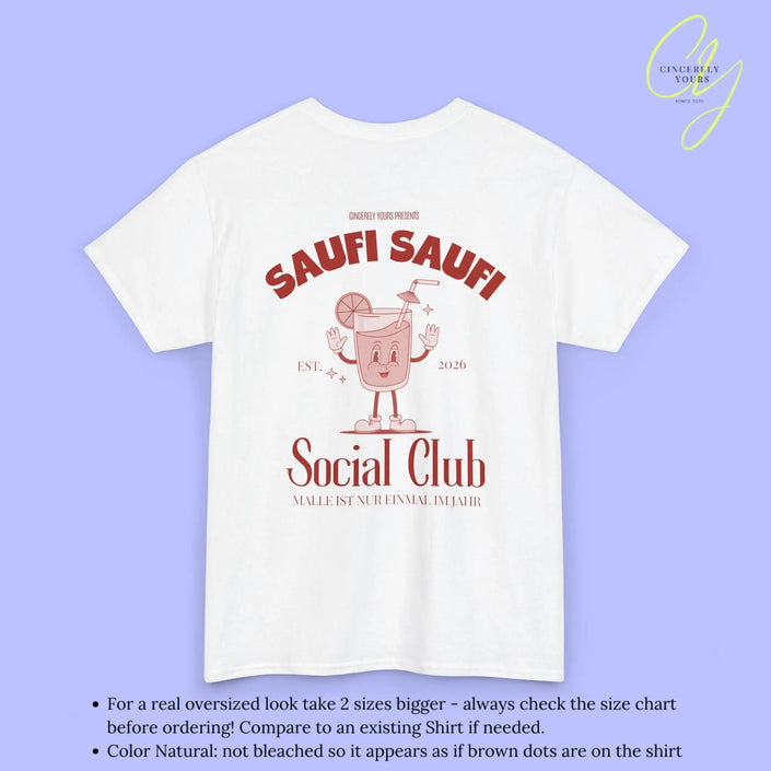 Malle Party Shirt — Saufi Saufi Social Club (Customizable) - Cincerely Yours