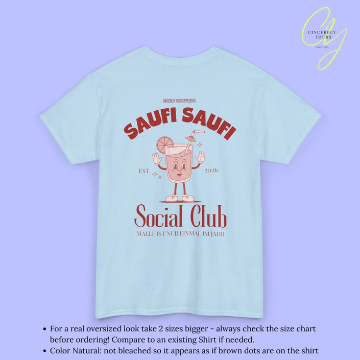 Malle Party Shirt — Saufi Saufi Social Club (Customizable) - Cincerely Yours
