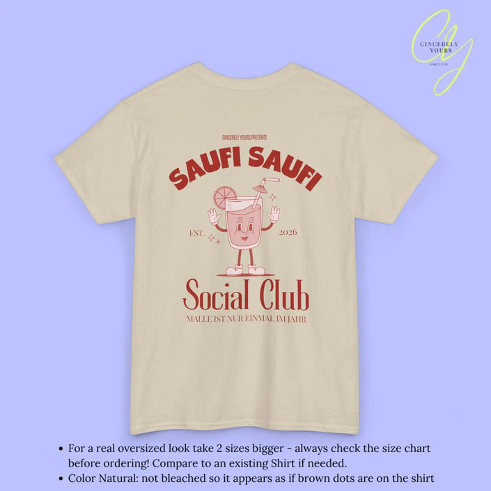 Malle Party Shirt — Saufi Saufi Social Club (Customizable) - Cincerely Yours