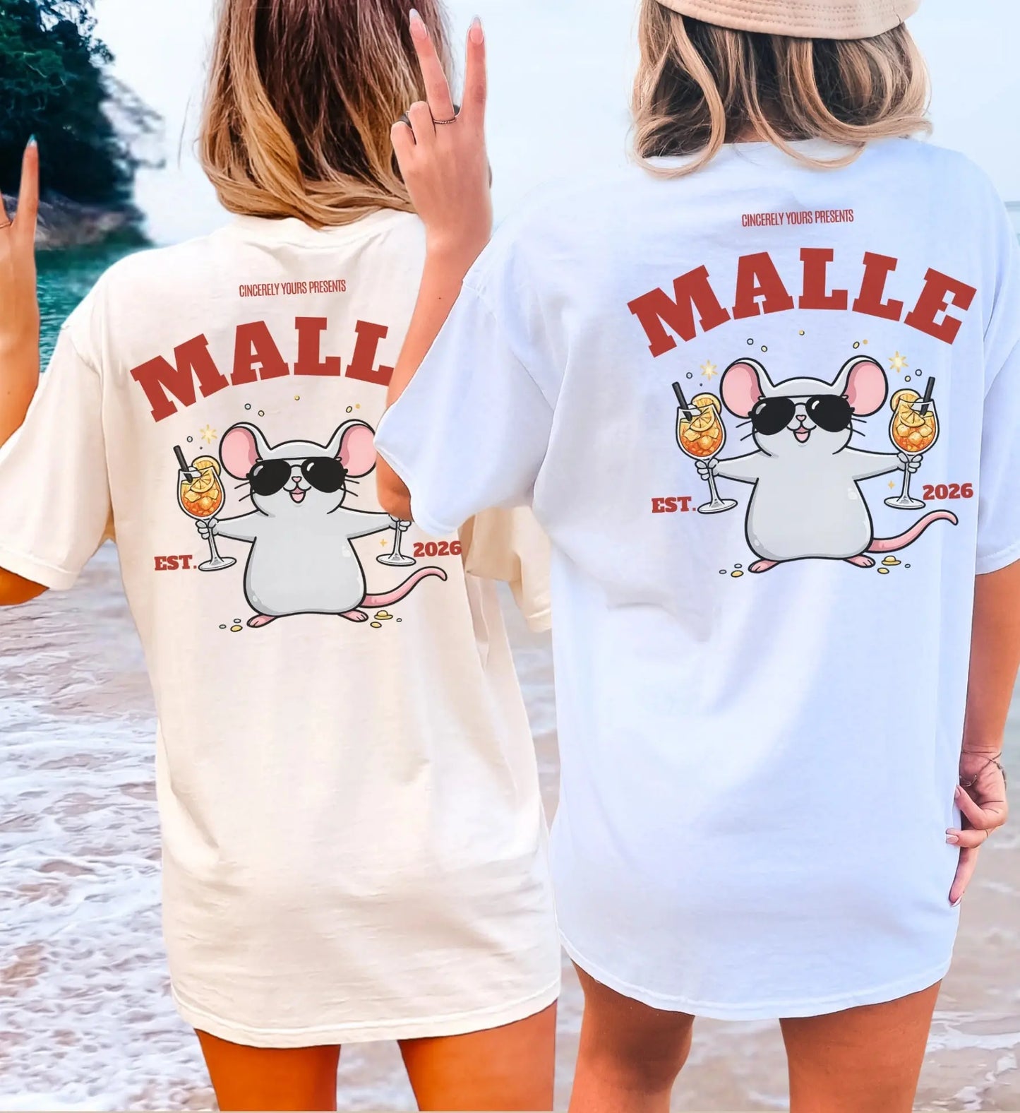 Malle Party Shirt — Spritz Shirt Maus (Customizable) - Cincerely Yours