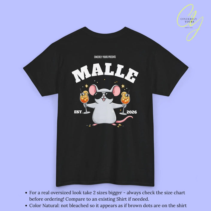 Malle Party Shirt — Spritz Shirt Maus (Customizable) - Cincerely Yours