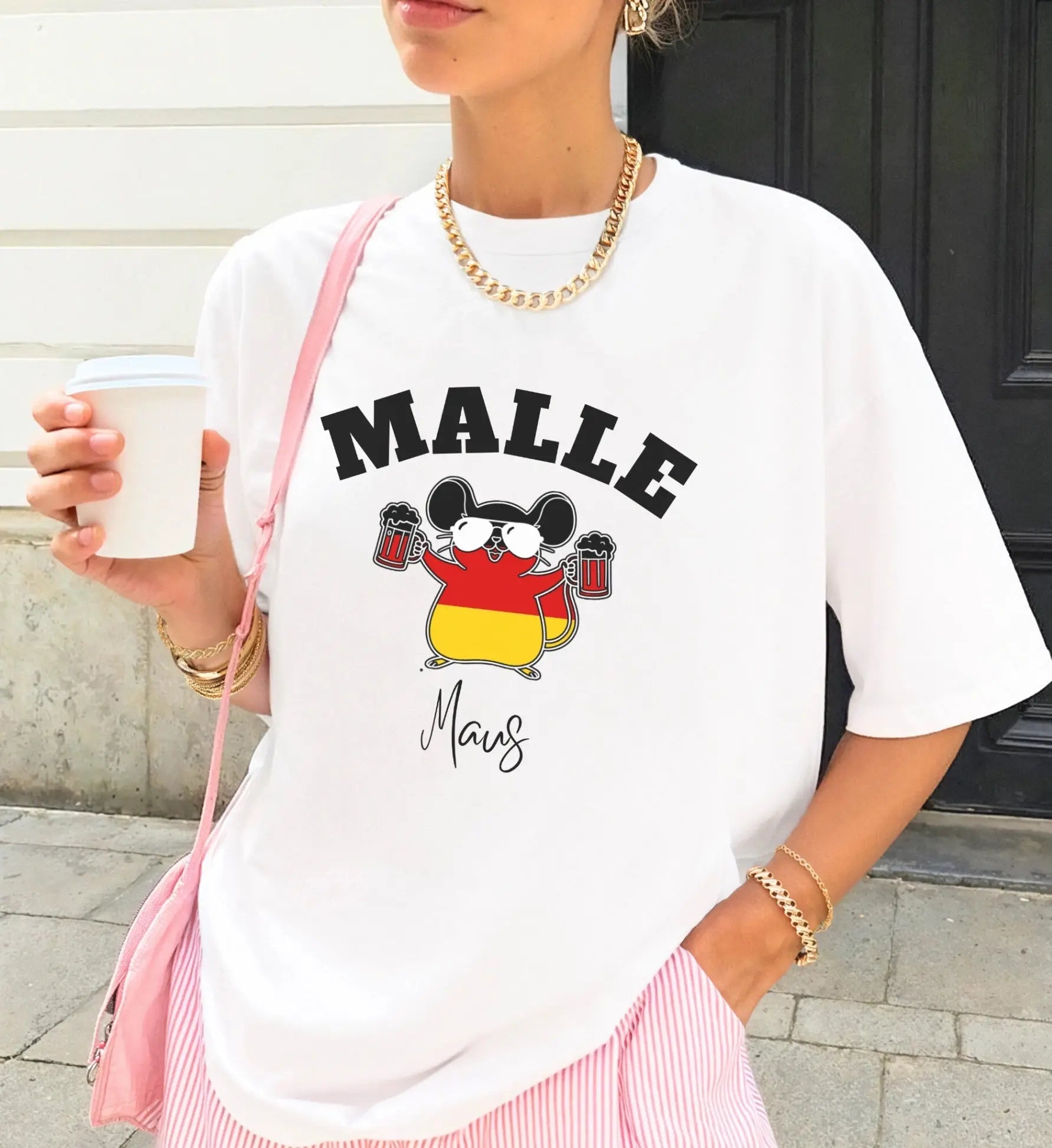 Malle WM Deutschland Shirt — Malle Party Maus Bierkrug - Cincerely Yours