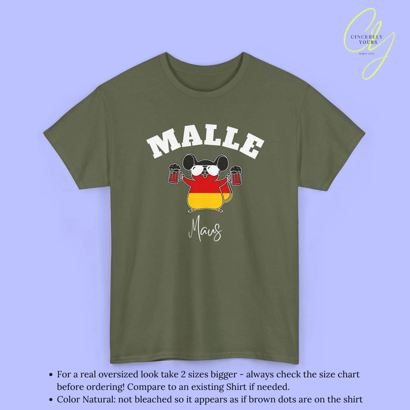 Malle WM Deutschland Shirt — Malle Party Maus Bierkrug - Cincerely Yours