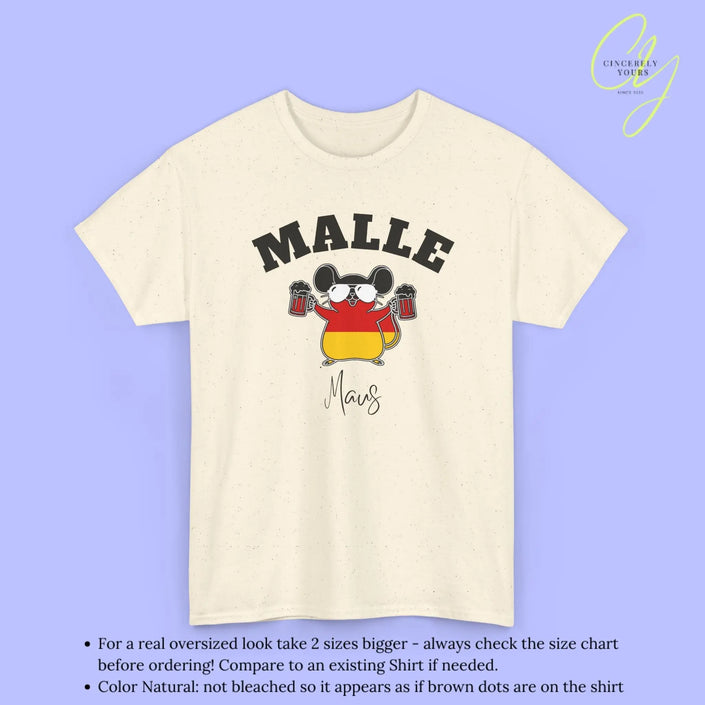 Malle WM Deutschland Shirt — Malle Party Maus Bierkrug - Cincerely Yours