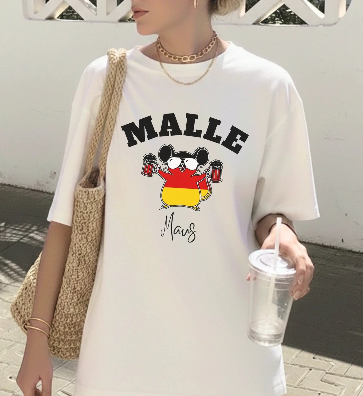 Malle WM Deutschland Shirt — Malle Party Maus Bierkrug - Cincerely Yours