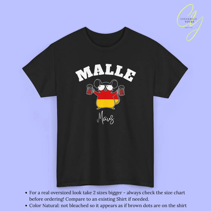 Malle WM Deutschland Shirt — Malle Party Maus Bierkrug - Cincerely Yours