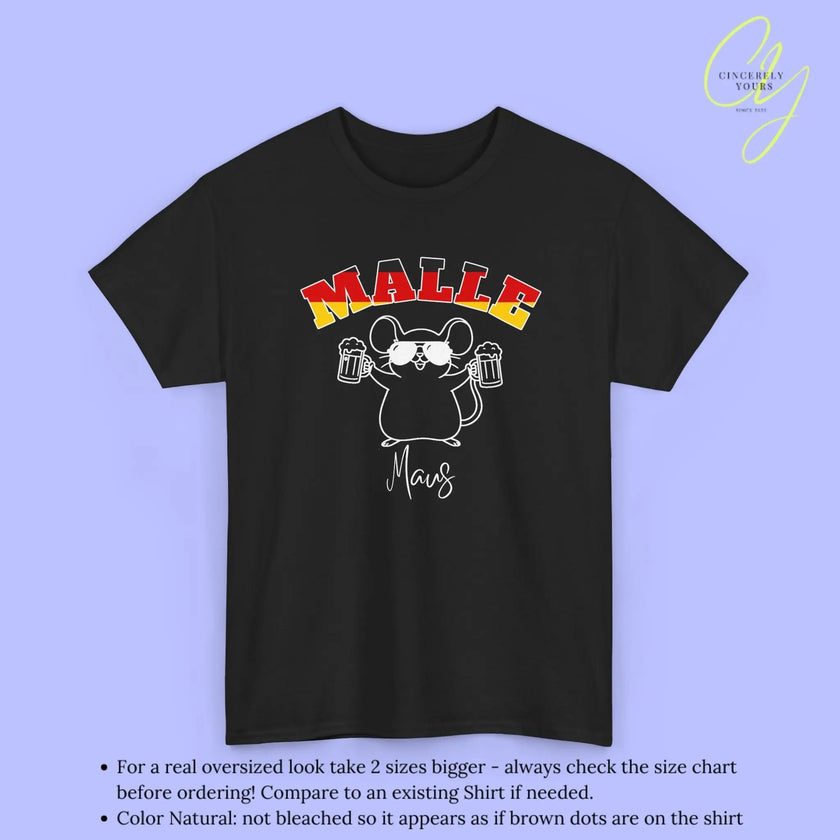 Malle WM Deutschland Shirt — Malle Party Maus Bierkrug - Cincerely Yours