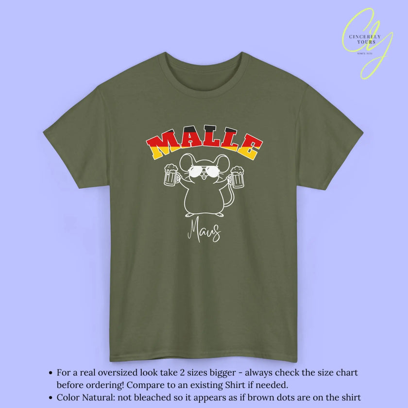Malle WM Deutschland Shirt — Malle Party Maus Bierkrug - Cincerely Yours