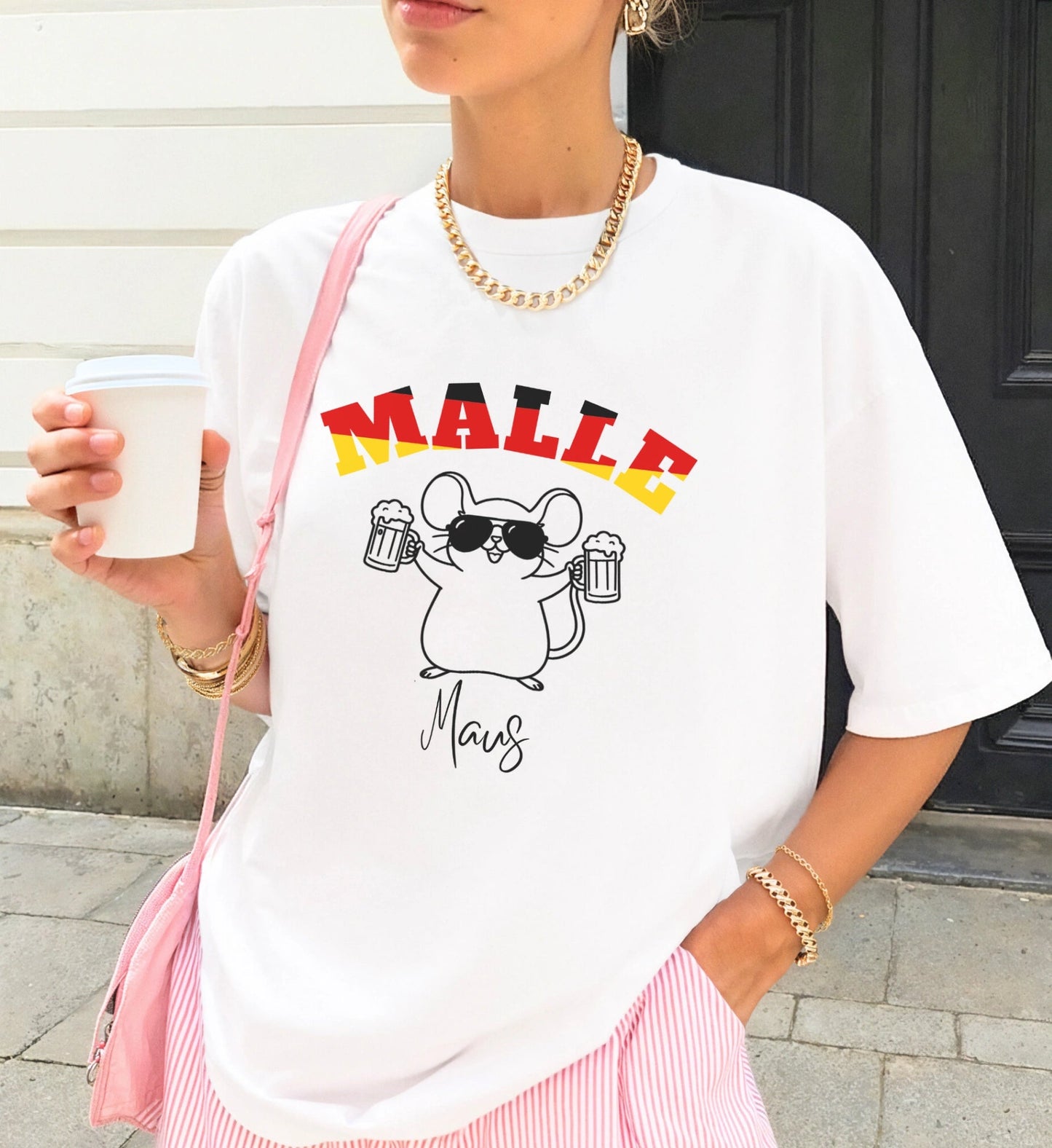 Malle WM Deutschland Shirt — Malle Party Maus Bierkrug - Cincerely Yours
