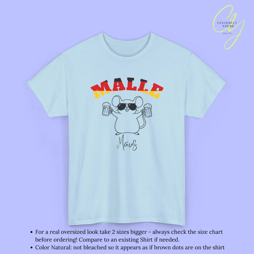 Malle WM Deutschland Shirt — Malle Party Maus Bierkrug - Cincerely Yours
