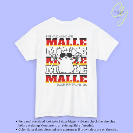 Malle WM Deutschland Shirt — Party Maus Bierkrug - Cincerely Yours