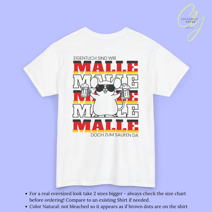 Malle WM Deutschland Shirt — Party Maus Bierkrug - Cincerely Yours