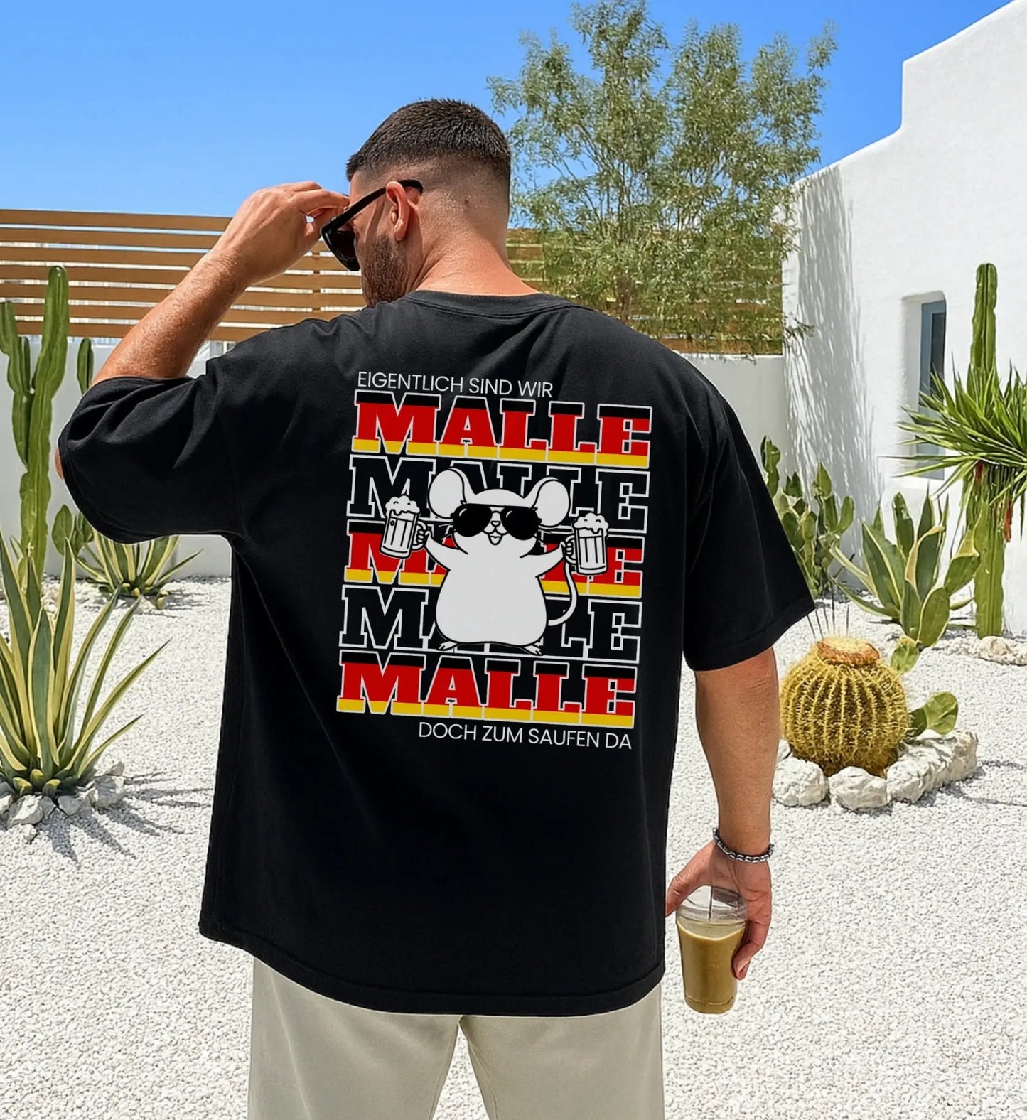 Malle WM Deutschland Shirt — Party Maus Bierkrug - Cincerely Yours