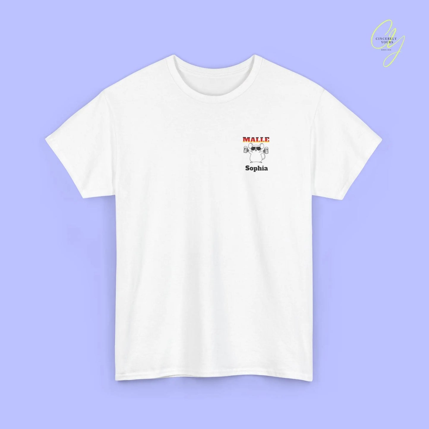 Malle WM Deutschland Shirt — Party Maus Bierkrug - Cincerely Yours