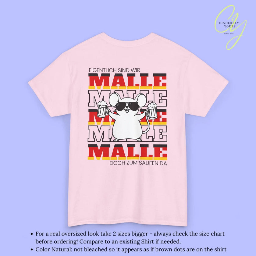 Malle WM Deutschland Shirt — Party Maus Bierkrug - Cincerely Yours