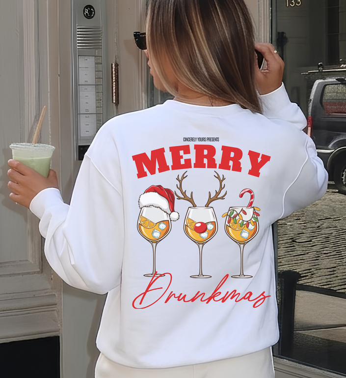 merry drunkmas sweater, ugly christmas sweater, spritz cocktail holiday, matching girls trip xmas, drinking squad holiday tee, coworker secret santa gift, best friend christmas top, funny office party gift, festive spritz apparel, reindeer cocktail shirt, holiday market crew top, funny drinking team sweater, winter weekend group outfit
