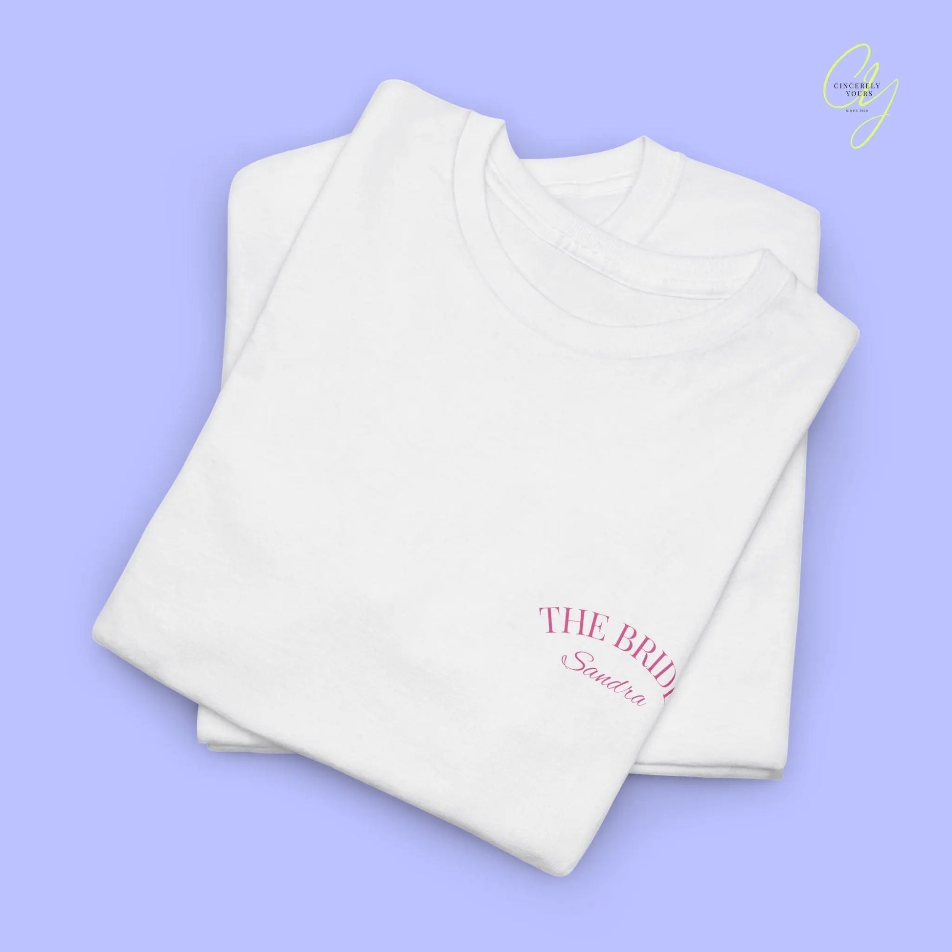 Old Money Bachelorette Party Tee — 'Bride’s Squad' Martini Bach Crew Shirt (Customizable) - Cincerely Yours